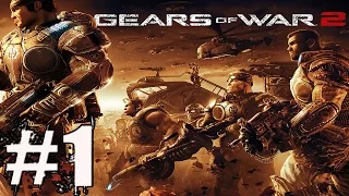 Gears of War 2 Walkthrough Part 1 No Commentary Gameplay Lets Play