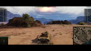 World of Tanks T71 DA- A base reset with only seconds to spare, Ace tanker win!