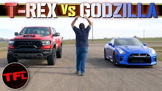 Does the Mighty Ram TRX Finally Lose a Drag Race?