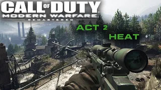 Call of Duty 4 Modern Warfare Remastered Gameplay Walkthrough Mission 12 - Heat (PC)