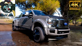 Ford Super Duty F-450 DRW Platinum - Forza Horizon 5 - Logitech G29 Steering Wheel Gameplay