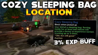 How To Get COZY SLEEPING BAG - Season of Discovery (Permanent EXP Buff)