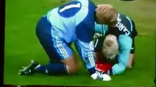 Oliver Kahn  und Canizares 2001 Fair play award cl Valencia