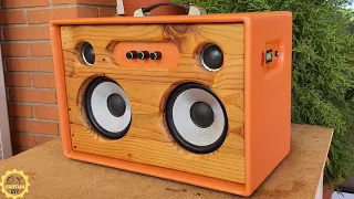 Pallet & MDF Bluetooth Speaker Build