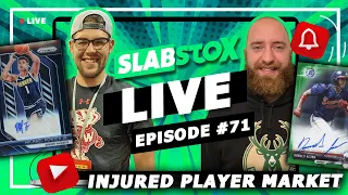 How to Profit on an Injured Player's Sports Card Market | SlabStox Live