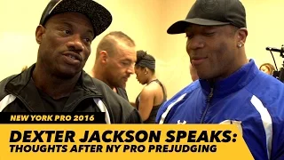 Dexter Jackson Speaks After New York Pro Prejudging | New York Pro 2016
