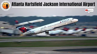 4K Worlds Busiest Airport Plane Spotting Atlanta Hartsfield Jackson International Airport ATL