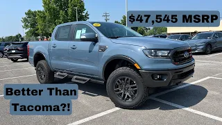 2023 Ford Ranger Lariat Tremor 2.3T POV Test Drive & Review