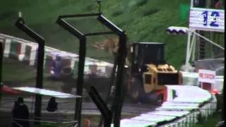 F1 Japan 2014 Jules Bianchi COMPLETE CRASH VIDEO!!!!