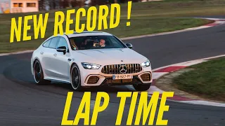 Mercedes-AMG GT 63 S 4 door : awesome lap time at Magny-Cours