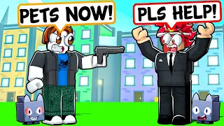 Spoiled Noob THREATENS me for PETS... | Pet Simulator X