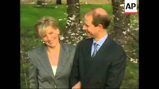 UK: PRINCE EDWARD & SOPHIE RHYS-JONES ENGAGEMENT (V)