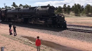 Big Boy No. 4014 Arrives at Harriman, Wyoming - May 4, 2019