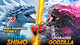 The New Most Powerful TITAN in Monsterverse ? /  Titanus SHIMO Vs Pink Godzilla ( HINDI )