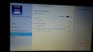 Toshiba cl45.  Can't change boot UEFI boot Mode.  Impossible after disabling Secure Boot.