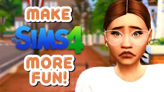 HOW TO MAKE THE SIMS 4 MORE FUN WITHOUT MODS ❗ | How To Not Get Bored!