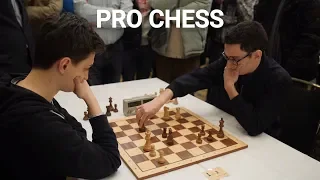 Kollars vs Caruana | Time Trouble Blitz Chess Game
