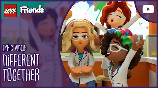 DIFFERENT TOGETHER ❤️🎶 | #LyricVideo | LEGO Friends The Next Chapter