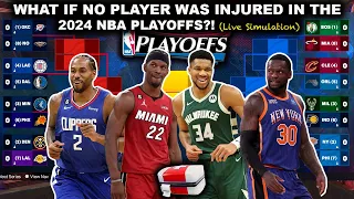 I Re-Simulated the 2024 NBA Playoff BUT with Injuries TURNED OFF! (2K Simulation)