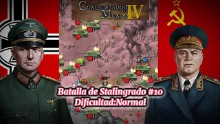 World Conqueror 4 Campaña Europa [Eje] Batalla de Stalingrado Ep#10