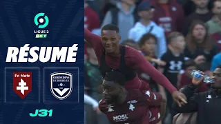 FC METZ - FC GIRONDINS DE BORDEAUX (3 - 0) - Résumé - (FCM - GdB) / 2022-2023