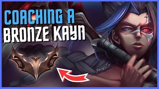 #1 KAYN NA COACHES A BRONZE KAYN PLAYER... (full review)