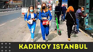 ISTANBUL CITY WALKING TOUR IN 4K - AROUND kadıköy ISTANBUL 2021 -TURKEY 4K WALKING TOUR-4K UHD 60FPS