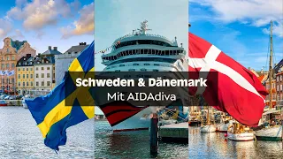 Schweden & Dänemark ab Warnemünde mit AIDAdiva Stockholm Visby Kopenhagen