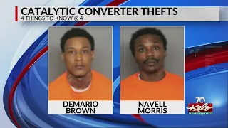 2 men arrested in connection with catalytic converter thefts