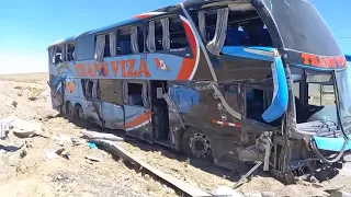 Rescate del Bus que se dirigía de LIMA a CUSCO - En la Laguna Yauriwi | Accidente TRANS VISA
