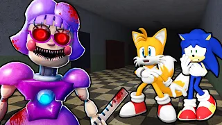 SONIC AND TAILS VS ESCAPE MISS ANI-TRON'S DETENTION IN ROBLOX