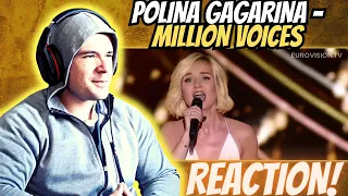 Polina Gagarina - Million Voices (EuroVision 2015) REACTION!!