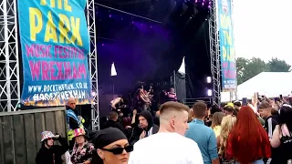 Rednex LIVE on stage at Wrexham Rock the Park 2023, Wales