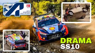 DRAMA SS10 || WRC Acropolis Rally Greece 2023 • Neuviel Broke The suspension