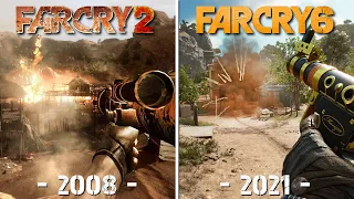 FAR CRY 2 ИЗНАСИЛОВАЛ FAR CRY 6 - СРАВНЕНИЕ В ДЕТАЛЯХ / PS5 / PC