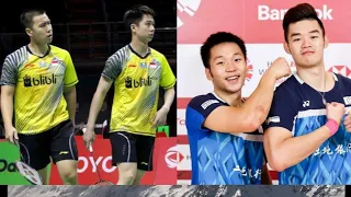 Kevin Sanjaya & Marcus Gideon vs Lee Yang & Wang chi lin | Thomas cup