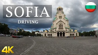 Sofia 4K Driving 2023 - Bulgaria - България