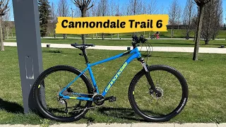 Обзор велосипеда Cannondale Trail 6