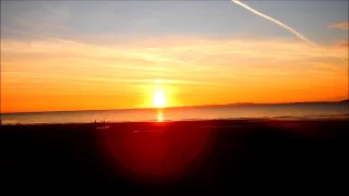 Allonby Beach Sunset Timelapse