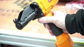 BD70 pneumatic nail puller unboxing and 1st use