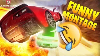 Asphalt 9 | FUNNY MONTAGE (Asphalt 9 Funny Moments,Thug Life,Bugs,Glitches,Funny Compilation) #1