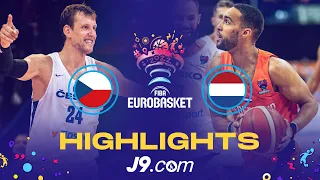 Czech Republic 🇨🇿 - Netherlands 🇳🇱 | Game Highlights - FIBA #EuroBasket 2022