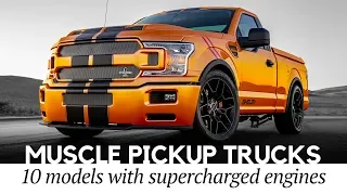 Top 12 Muscle Pickup Trucks Pushing for Record Horsepower with Supercharged Engines