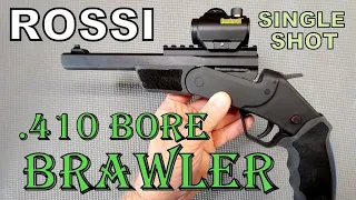 Rossi Brawler .410 / .45 Colt Shooting Review - I Love This Single Shot Firearm!