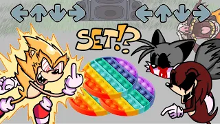 FNF Characters VS SONIC.EXE 2.0 | POP-IT Battle | FRIDAY NIGHT FUNKIN ANIMATION | Majin