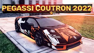 Тест-обзор Pegassi Coutron 2022 (Lamborghini Countach LPI 800-4) #gta5rp #гта5рп