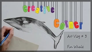 Creative Corner: Watercolour Whale