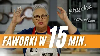 Faworki w 15 min. - niebiańsko kruche i piekielnie chrupiące