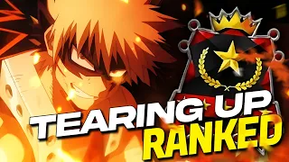 Bakugo Tears Through Ranked | MY HERO ULTRA RUMBLE