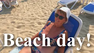 Sunny Beach, Bulgaria. A hot family day on the sand!